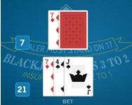 Blackjack 21 HTML5 krtya ingyen jtk